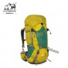 خرید کوله پشتی کوهنوردی زنانه 50 لیتری صخره مدل رایز زرد