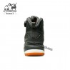کفش ساقدار مردانه هامتو مدل humtto 220838A-2 بند دیسکی رنگ خاکستری/نارنجی