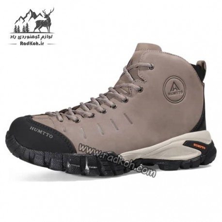 کفش کوهنوردی زنانه هامتو مدل 210371B-4 رنگ طوسی روشن