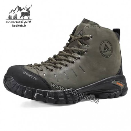 کفش زنانه هامتو مدل 210371B-5 رنگ سبز تیره