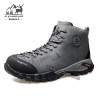 کفش کوهنوردی زنانه هامتو مدل 210371B-7 رنگ خاکستری