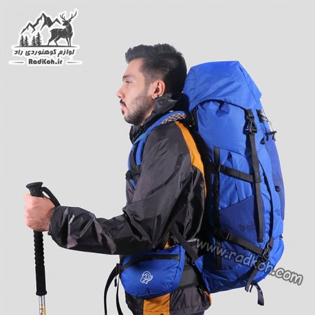 کوله پشتی 50 لیتر صخره مدل ترکر رنگ سبز تیره