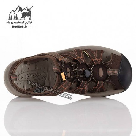 صندل آب نوردی جلو بسته مردانه کین مدل KN 1001 رنگ قهوه ای