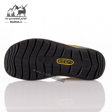 صندل جلو بسته مردانه کین مدل KN 1001 رنگ سرمه ای