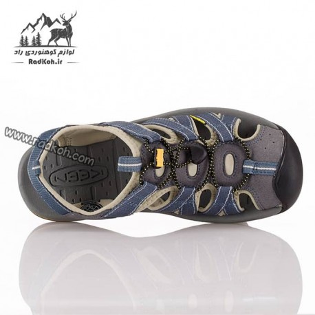 صندل راحتی جلو بسته مردانه کین مدل KN 1001 رنگ سرمه ای