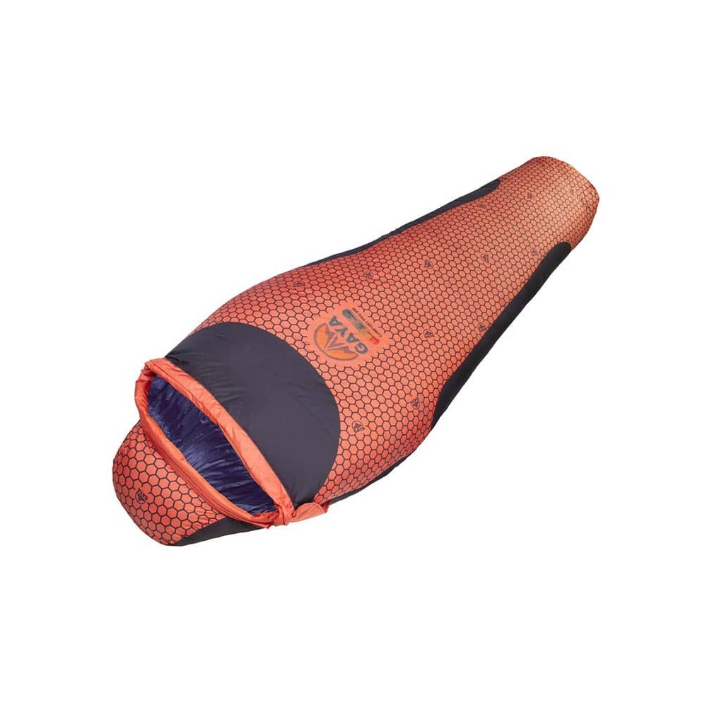 کیسه خواب پر کوهنوردی قایا مدل کامفورت پرو 900 رنگ نارنجی