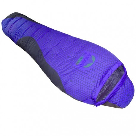 کیسه خواب پر کوهنوردی قایا مدل کامفورت پرو 1100 رنگ آبی