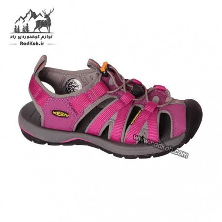 صندل جلو بسته زنانه کین مدل KN 1001 رنگ صورتی