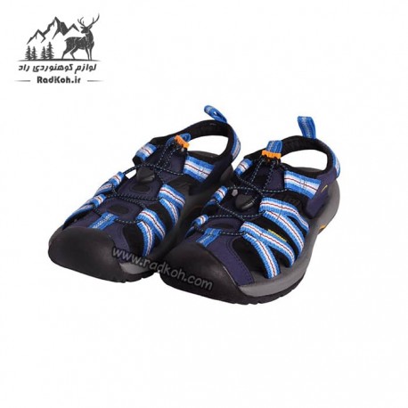 صندل رانینگ جلو بسته زنانه کین مدل KN 1001 رنگ آبی
