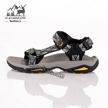 صندل پیاده روی جلو باز مردانه اسنوهاک مدل SH-25 رنگ خاکستری