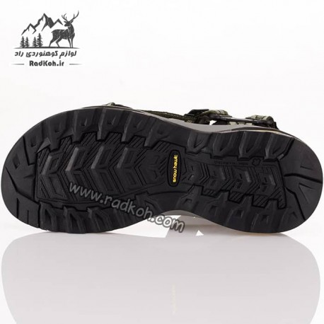 صندل مردانه جلو باز اسنوهاک مدل SH-25 رنگ سبز ارتشی