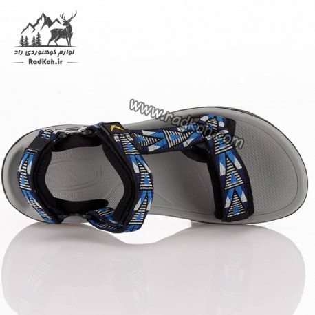 صندل رانینگ جلو باز مردانه اسنوهاک مدل SH-25 رنگ سرمه ای