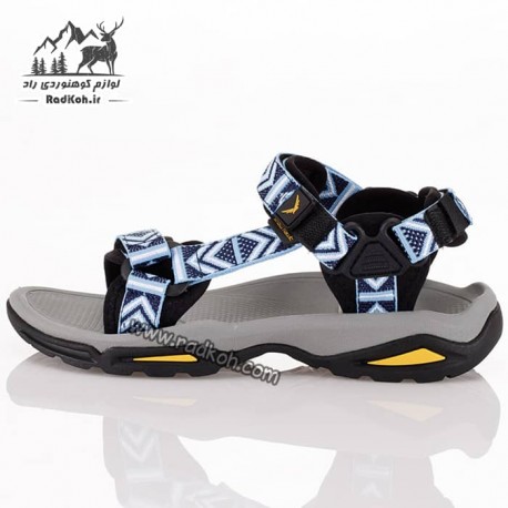 صندل پیاده روی جلو باز زنانه اسنوهاک مدل Sh-25 رنگ سرمه ای