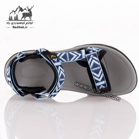 صندل رانینگ جلو باز زنانه اسنوهاک مدل Sh-25 رنگ سرمه ای