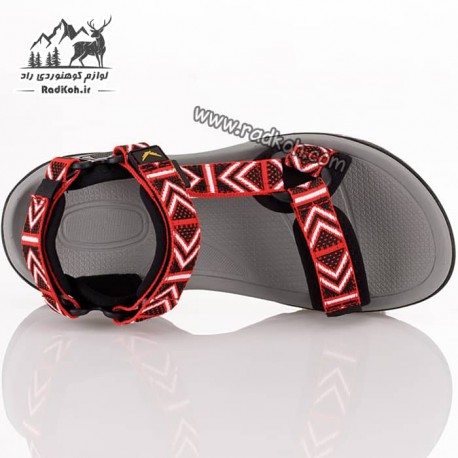 صندل رانینگ جلو باز زنانه اسنوهاک مدل Sh-25 رنگ قرمز