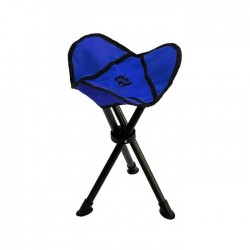 صندلی سفری آریامن سه پایه تاشو رنگ آبی