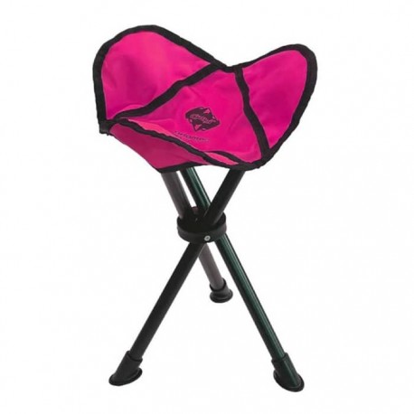 صندلی سفری آریامن سه پایه تاشو رنگ صورتی