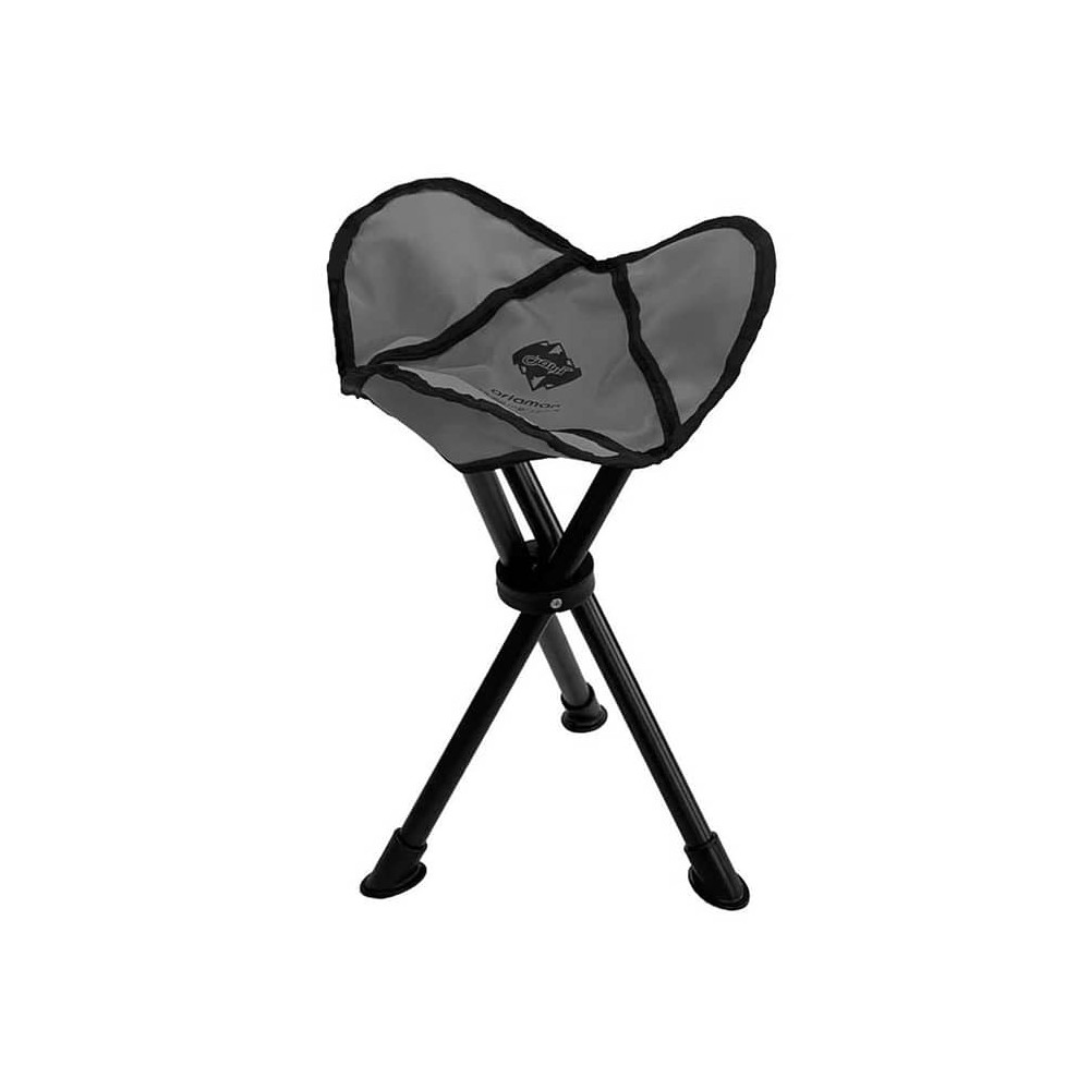 صندلی سفری آریامن سه پایه تاشو رنگ طوسی