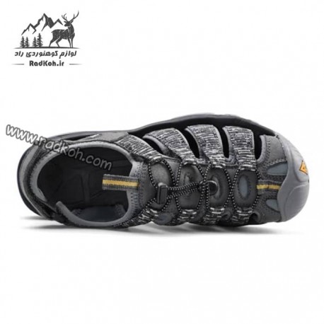 صندل کوهنوردی مردانه هامتو مدل humtto 710445A-1 رنگ طوسی
