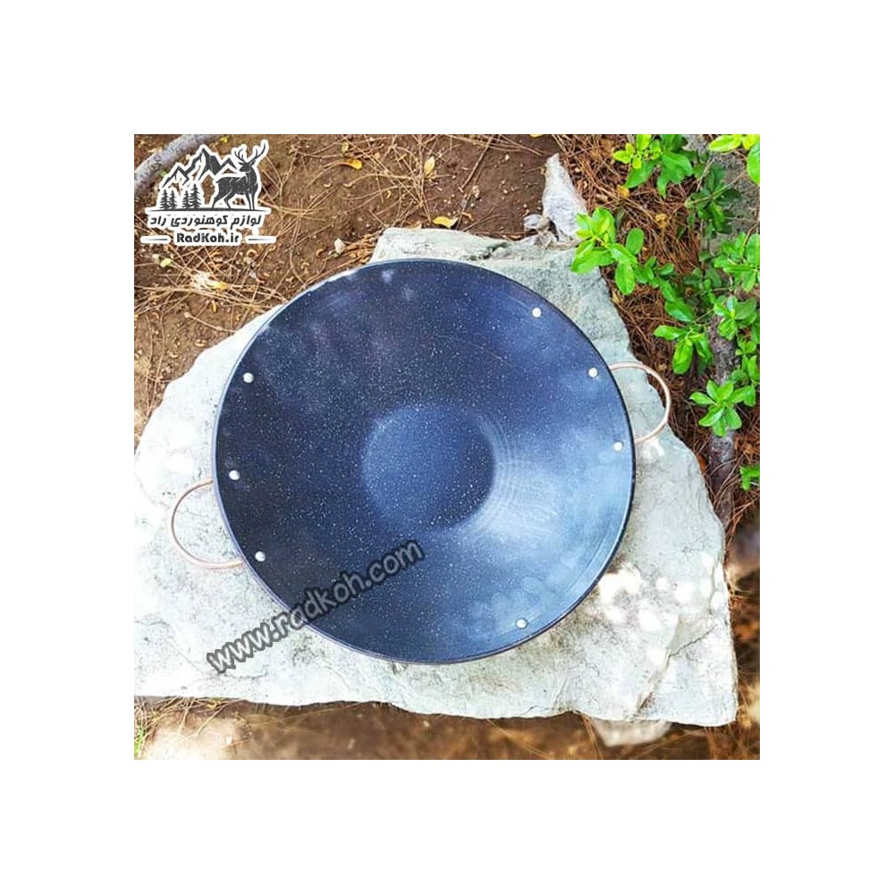 ساج گرانیتی 42 سانتی متری سروکوه مدل SD22 رنگ مشکی