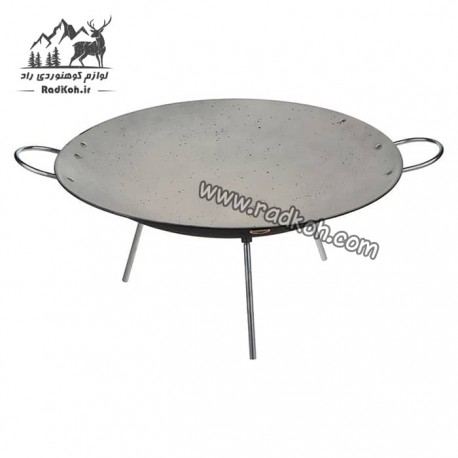 ساج گرانیتی پایه دار 42 سانتی متری سروکوه مدل SD21 رنگ  نقره ای