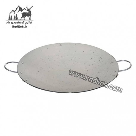 ساج گرانیتی پایه دار 42 سانتی متری سروکوه مدل SD21 رنگ  نقره ای