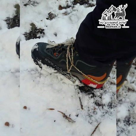 کفش کوهسار مدل دنا زیره دودانسیته رنگ طوسی