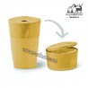 لیوان تاشو لایت مای فایر مدل pack up cup bio رنگ زرد