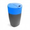 لیوان 2 نفره لایت مای فایر مدل pack up cup bio رنگ خاکستری/آبی