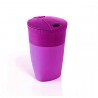 لیوان 2 نفره لایت مای فایر مدل pack up cup bio رنگ بنفش
