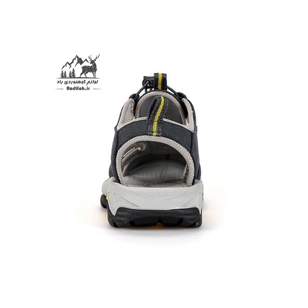 صندل جلو بسته مردانه هامتو مدل humtto 9109-3 رنگ خاکستری