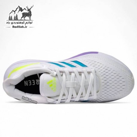 کفش رانینگ زنانه برند آدیداس رنگ سفید/سبز