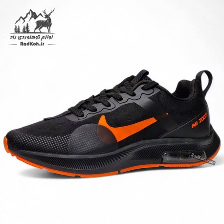 کفش پیاده روی مردانه نایک رنگ مشکی/نارنجی