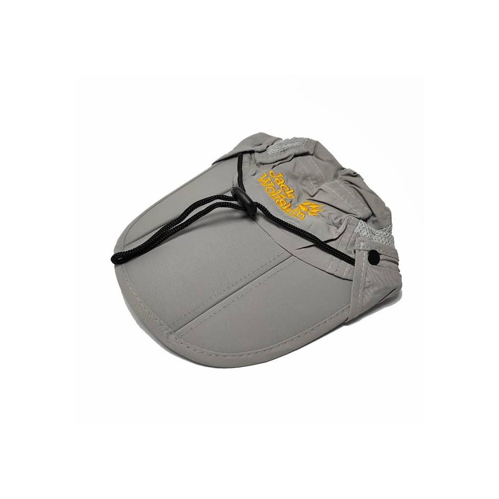 کلاه جک وولف اسکین jack wolfskin رنگ طوسی