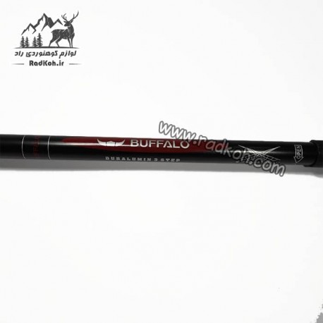 عصا بوفالو (Buffalo) رنگ مشکی/قرمز