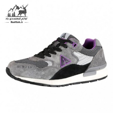 کفش پیاده روی زنانه هامتو مدل 2830-2 رنگ خاکستری