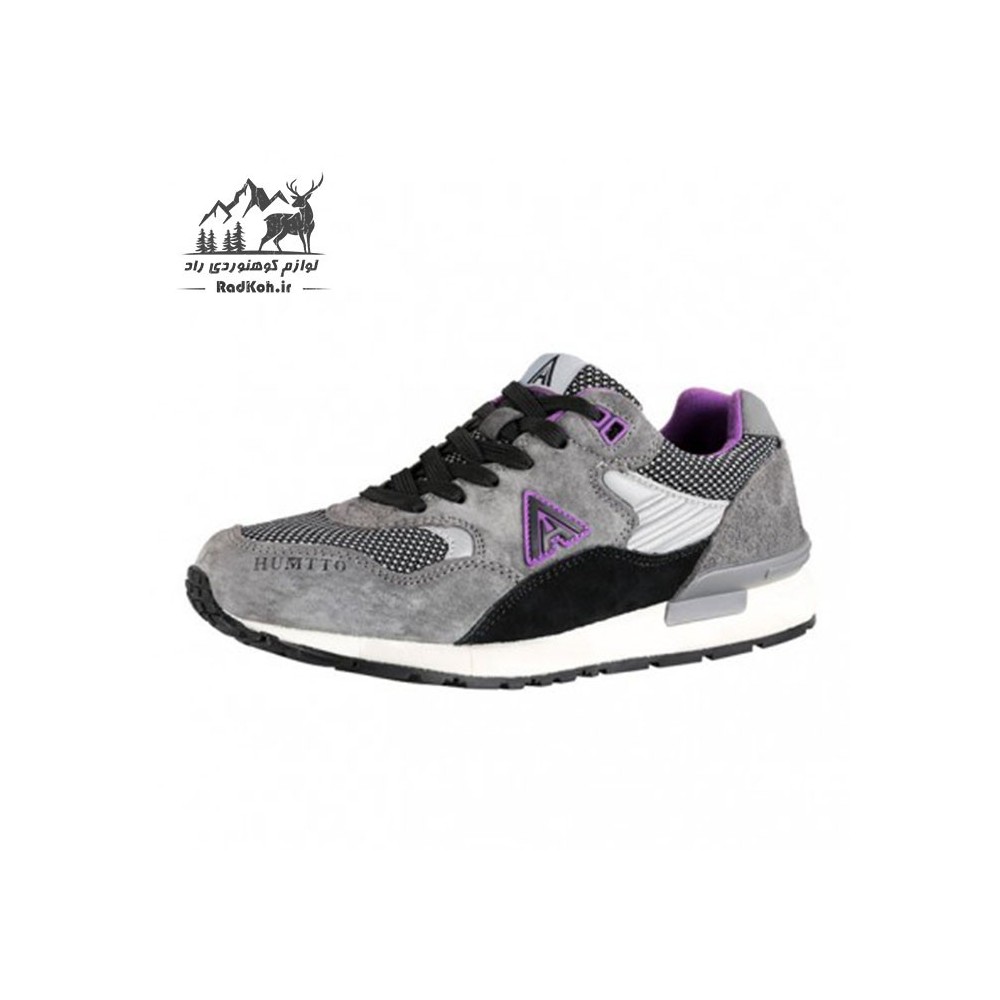کفش پیاده روی زنانه هامتو مدل 2830-2 رنگ خاکستری
