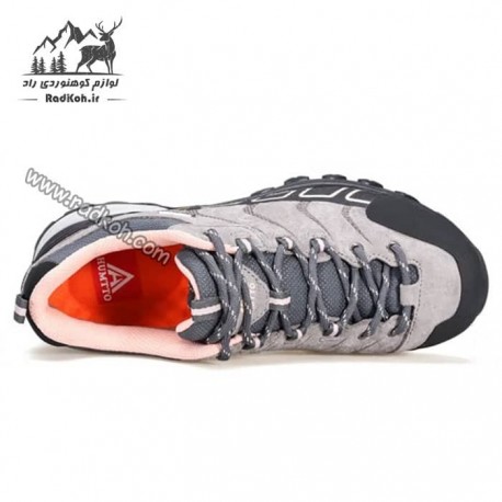 کفش کوهنوردی زنانه هومتو مدل humtto 130512B-2 رنگ طوسی/صورتی