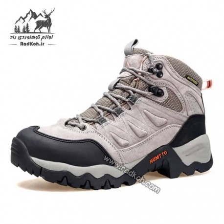 کفش کوهنوردی زنانه هامتو مدل 230270B-2 رنگ طوسی روشن