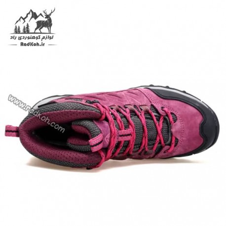 کفش پیاده روی و طبیعت گردی زنانه هومتو مدل humtto 230270B-3 رنگ زرشکی