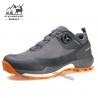 کفش پیاده روی مردانه هامتو مدل 120142A-2 رنگ خاکستری/نارنجی