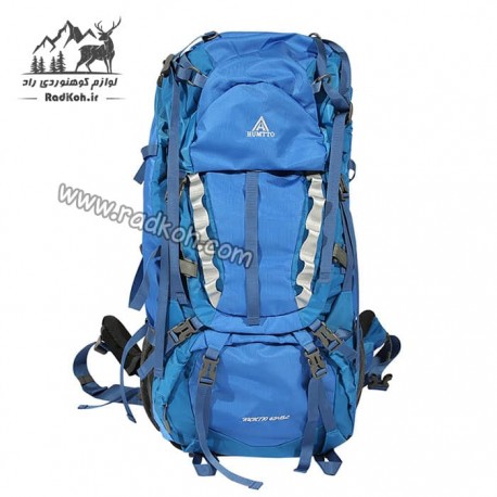 کوله پشتی هامتو 65+15 لیتری مدل HB202108-2 رنگ آبی