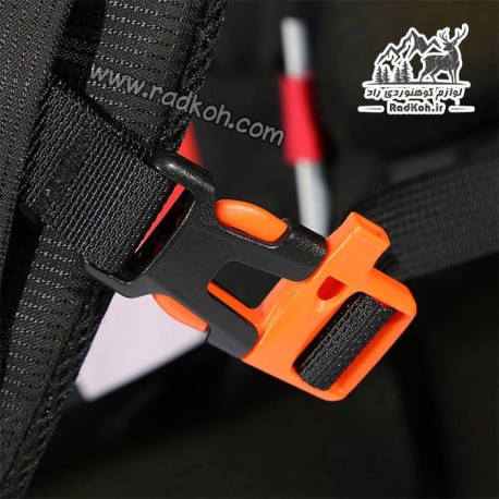 کوله پشتی راحتی 65+10 لیتری هامتو مدل HB202107-2 رنگ مشکی	