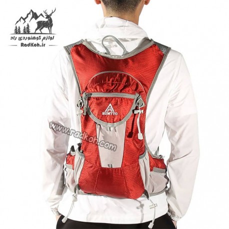 کوله دوچرخه سواری 18 لیتری هامتو مدل HB202105-1 رنگ قرمز