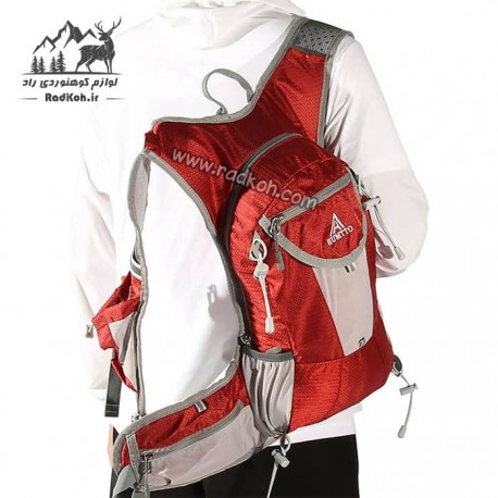 کوله دوچرخه سواری 18 لیتری هامتو مدل HB202105-1 رنگ قرمز