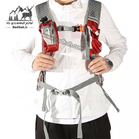 کوله دوچرخه سواری 18 لیتری هامتو مدل HB202105-1 رنگ قرمز