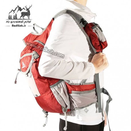 کوله دوچرخه سواری 18 لیتری هامتو مدل HB202105-1 رنگ قرمز