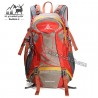 کوله پشتی کوهنوردی 36 لیتری هامتو مدل HB202102-1 رنگ طوسی قرمز