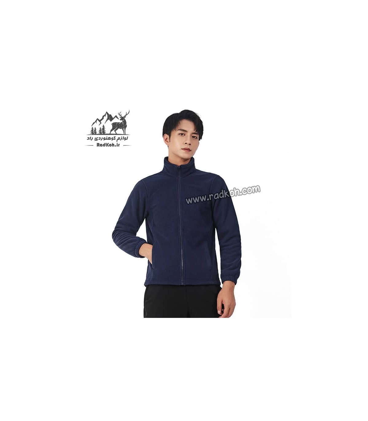 کاپشن دوپوش مردانه هامتو مدل humtto 20103A-4 رنگ سرمه ای