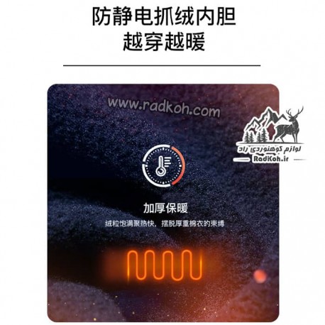 کاپشن دوپوش مردانه هامتو مدل humtto 20103A